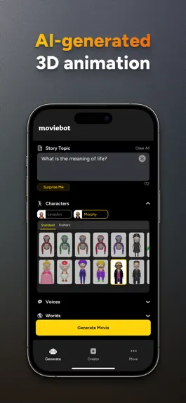 Game screenshot MovieBot AI mod apk