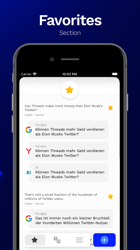 #5. Translate AI & Two Platforms (iOS) 게시자: Abdurrahman Eker