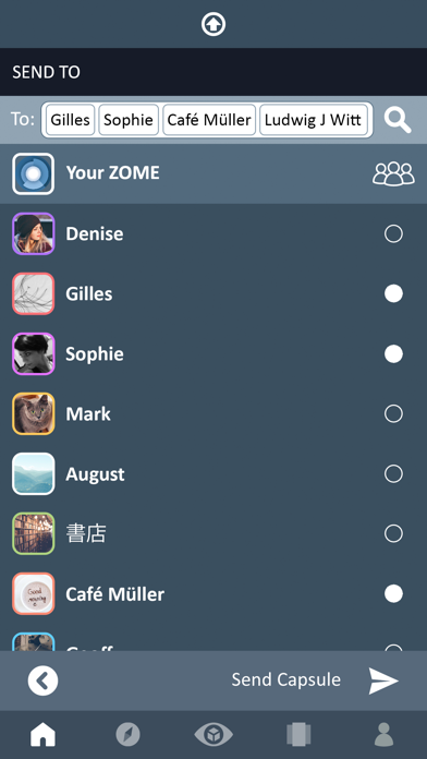 ZOME - Spatial Social Platform Screenshot
