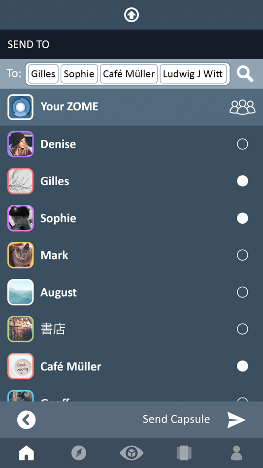 #8. ZOME - Spatial Social Platform (iOS) Podle: Rhizomenet Pty. Ltd.