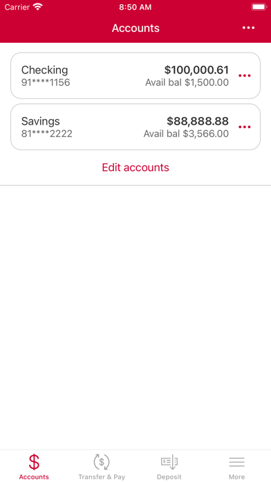 Rutgers Federal Credit Union Screenshot