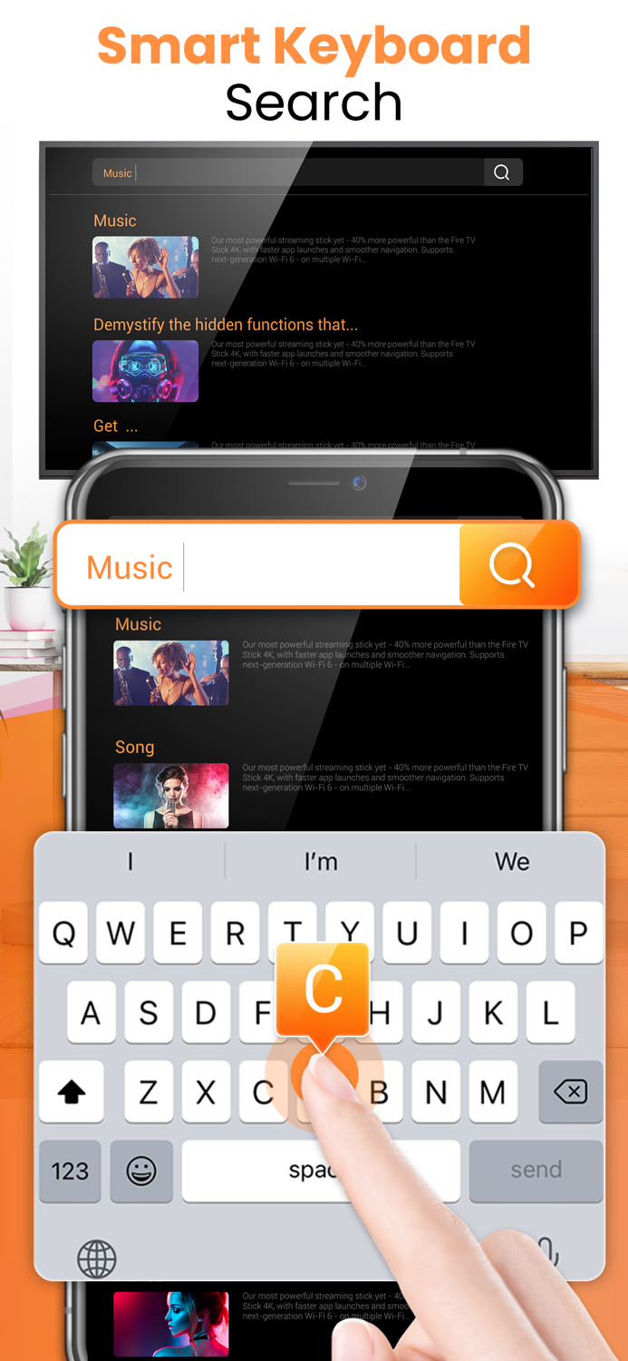 Remote control for FireApp