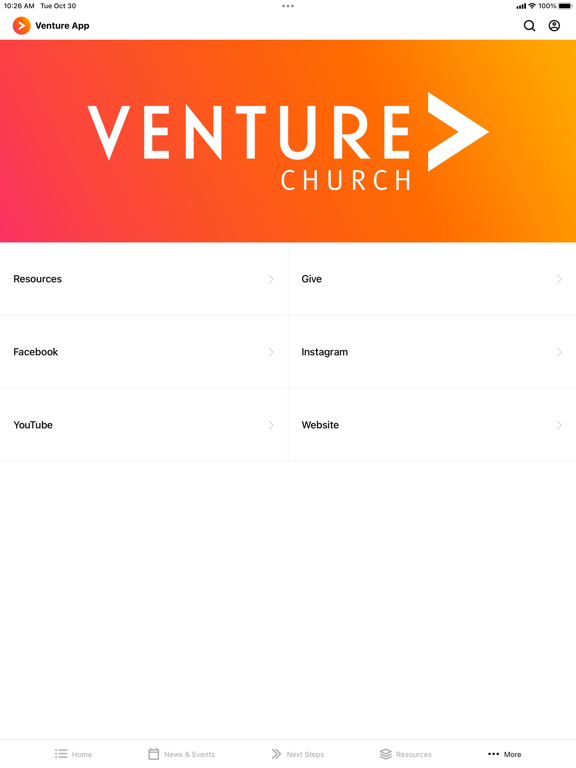 Venture DFW iPad screenshot 5 - Lifestyle app