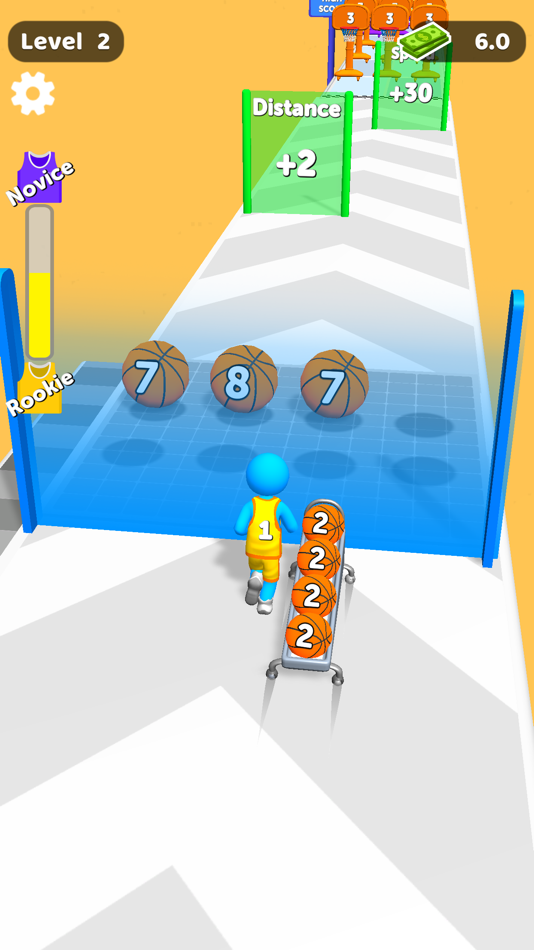 #1. Shoot Balls Run (iOS) 由: Rollic Games