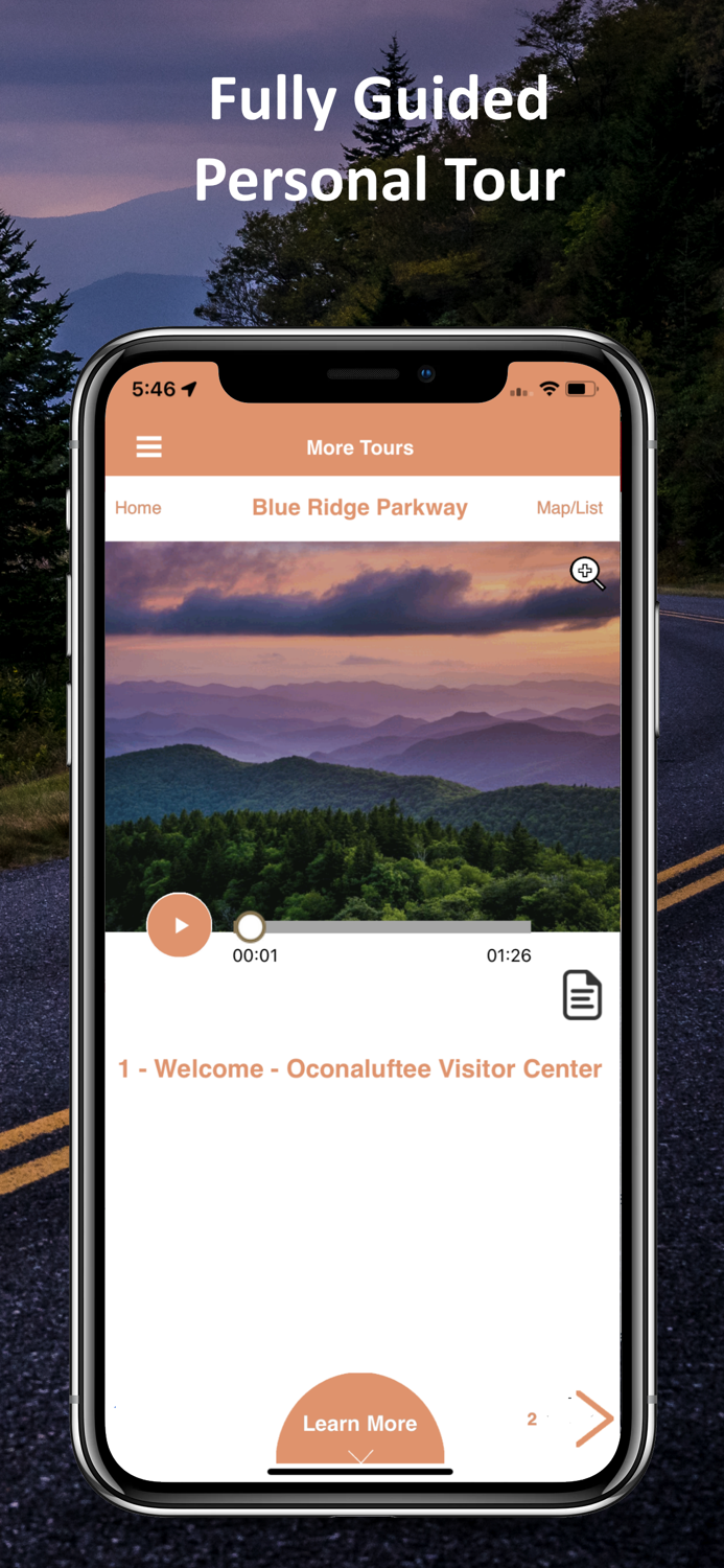 Blue Ridge Parkway Audio Guide