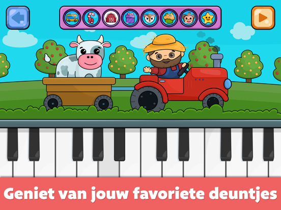 Piano spelletjes voor kinderen iPad app afbeelding 1