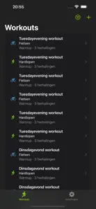 WorkoutMate - Maak Workouts screenshot #1 for iPhone
