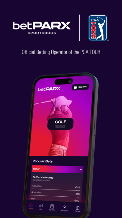betPARX MD Sportsbook Screenshot