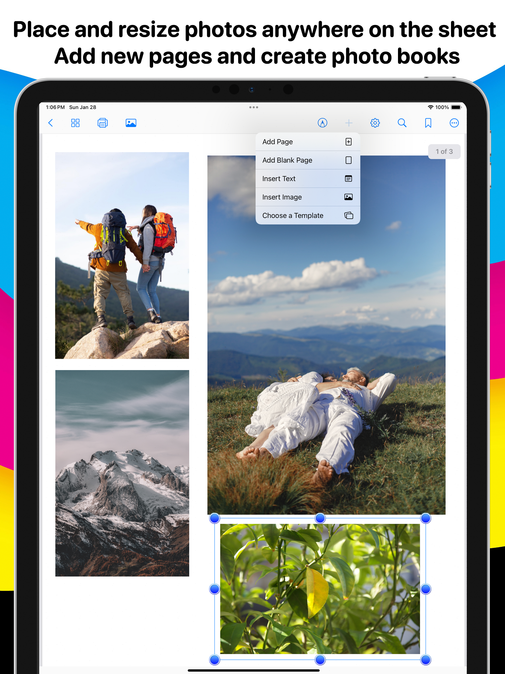 Photo Print - Collage & Resize