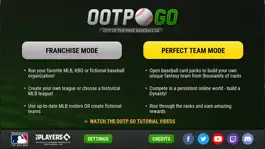 Game screenshot OOTP Baseball Go 24 mod apk