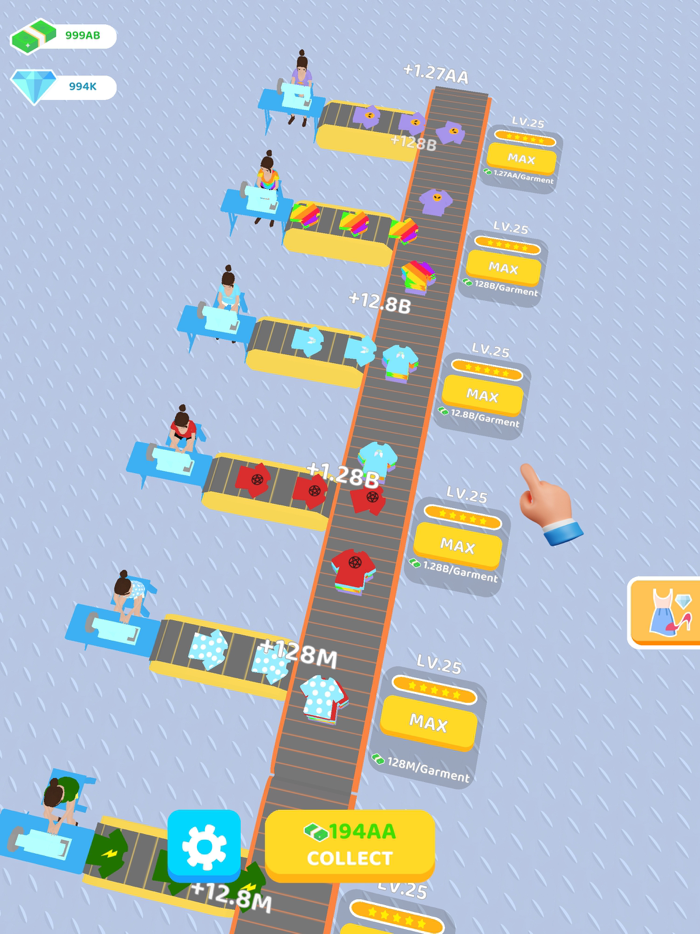 Idle Garment Factory