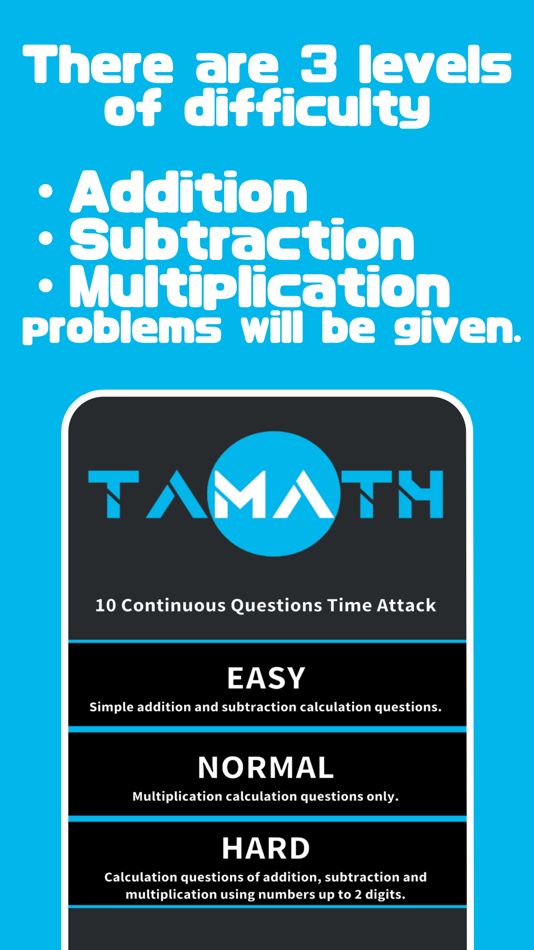 #3. TAMATH :One Stroke Math Puzzle (iOS) 由: hiroki kawakami