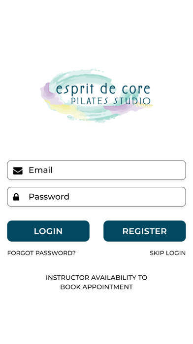 Esprit de Core Pilates Studio Screenshot