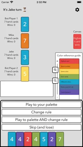 Game screenshot Red7 Card Game apk