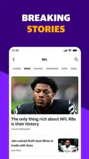 yahoo sports: scores and news iphone screenshot 3
