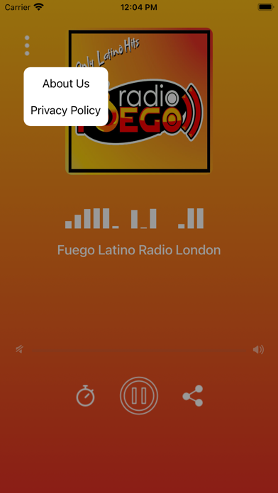 Fuego Latino Radio London Screenshot