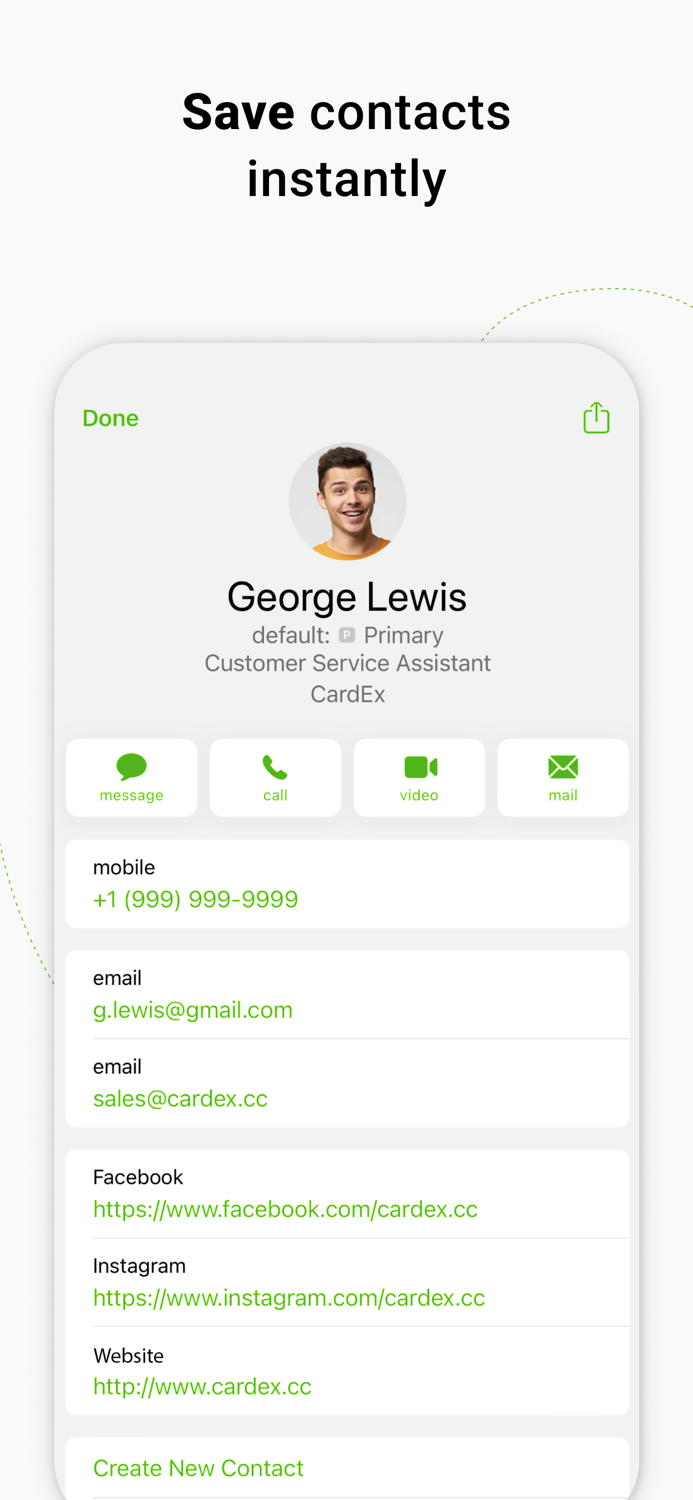 CardEx - Digital Business Card