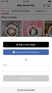 main street chic iphone screenshot 1