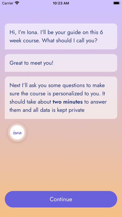 Iona for HNC Screenshot