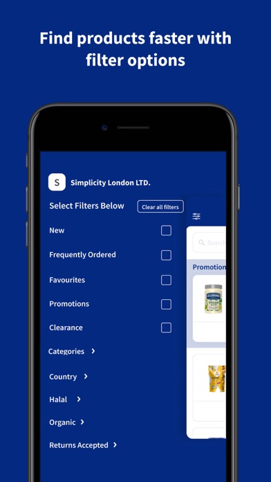 Romega Foods Screenshot