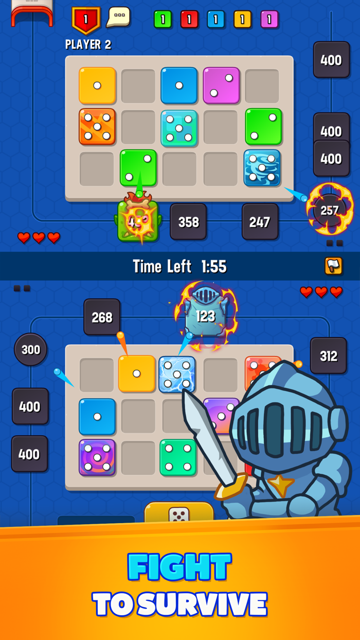 Random Rolling Dices