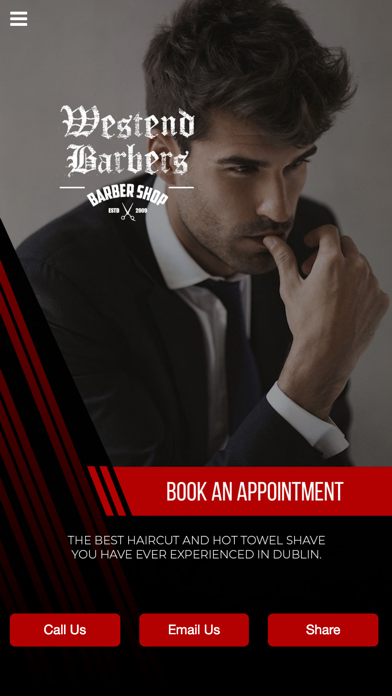 Westend Barbers Screenshot
