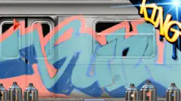 graffiti spray can art - king iphone screenshot 1