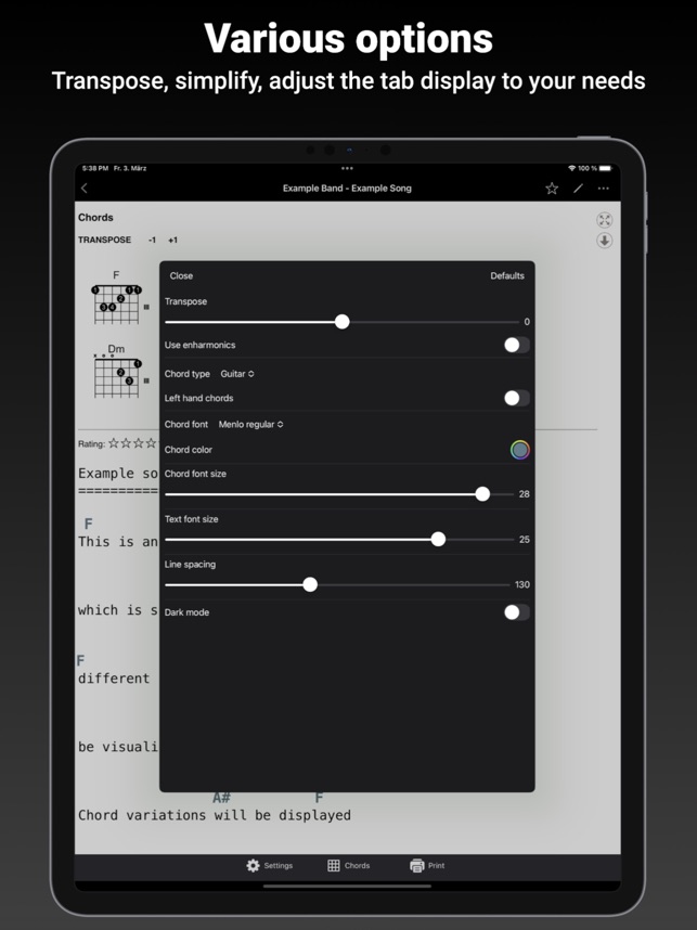 GuitarTab - Tabs & chords Pro on the App Store