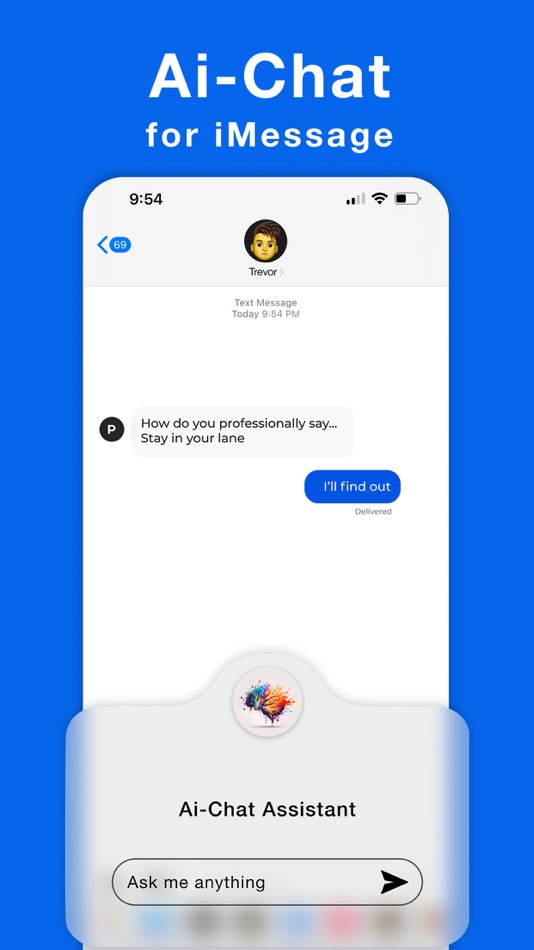 #1. Ai-Chat Chatbot Assistant Bot (iOS) 由: Memes Apps LLC