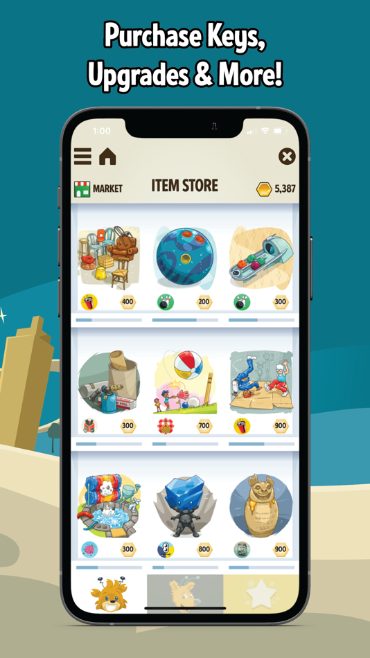 #8. WallaBee: Item Collecting Game (iOS) 由: Freeze Tag, Inc.