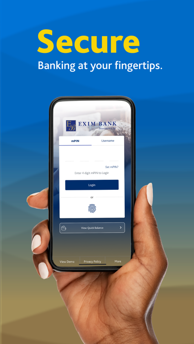 Exim Online Banking - Personal Screenshot