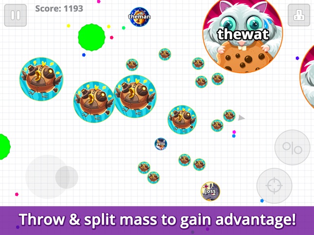 Agar.io brings massively multiplayer games to the petri dish