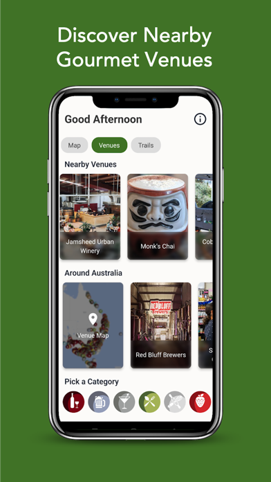 Gourmakers: Gourmet Travel App Screenshot