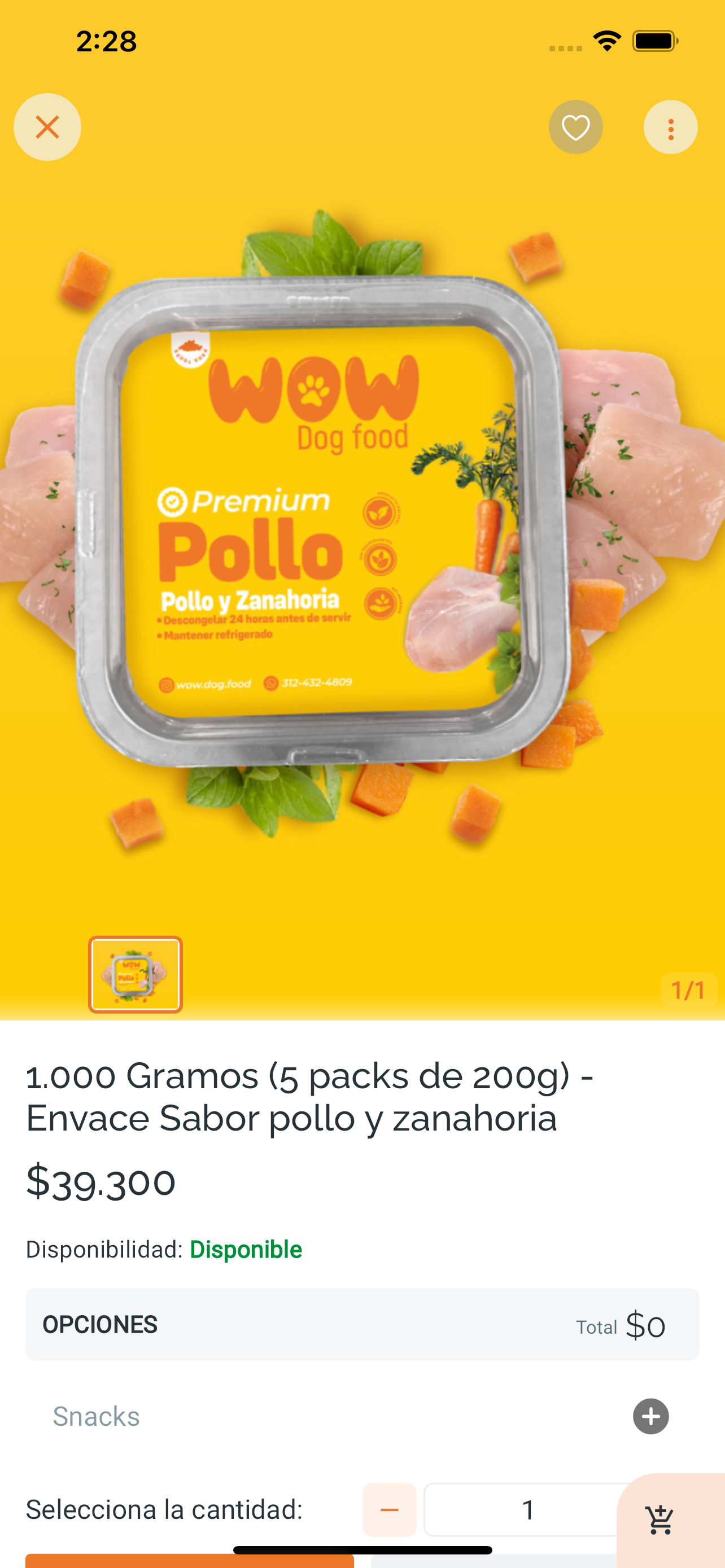 Wow Dog Food