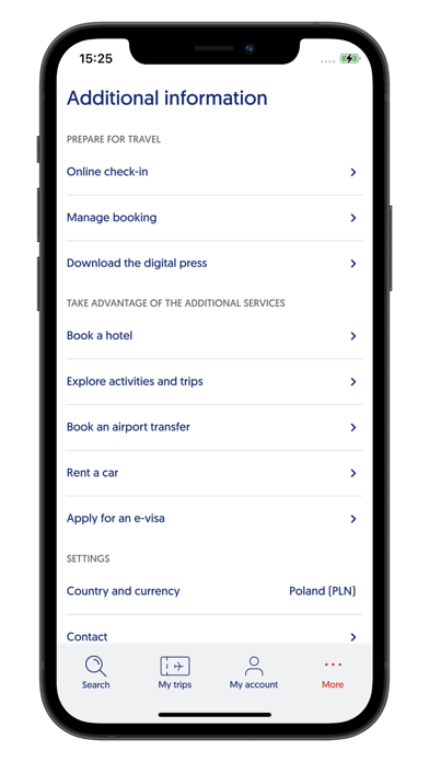 Screenshot #3 pour LOT Polish Airlines