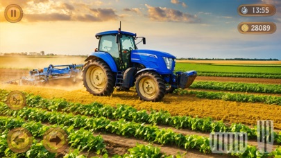 Tractor Farming Driving Games Screenshot