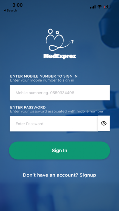 MedExprez Screenshot