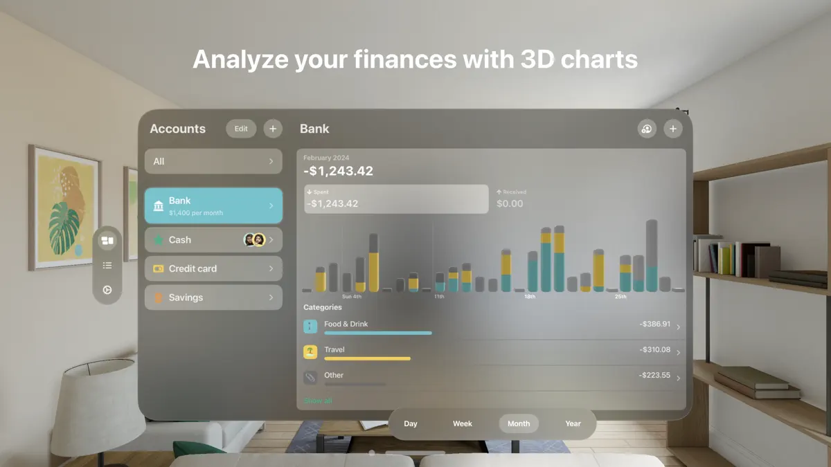 Fin - Budget Tracker screenshot 1