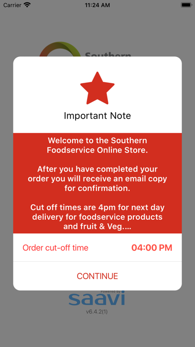 Southern Foodservice Screenshot
