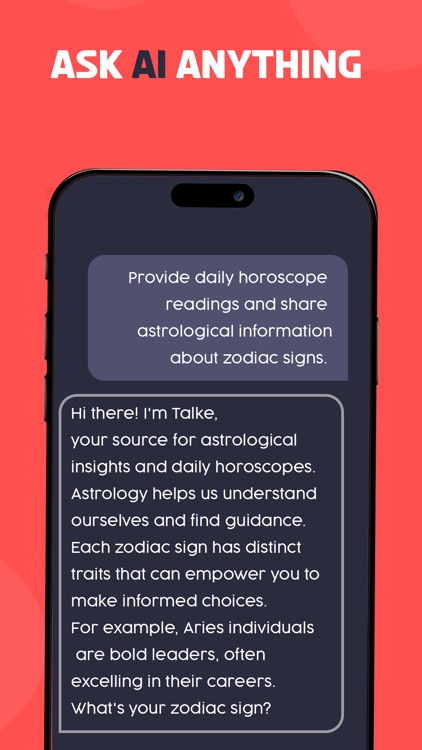 Talke AI - Chat AI And Celebs. screenshot-3