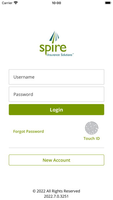 Spire Insurance Client Connect Screenshot