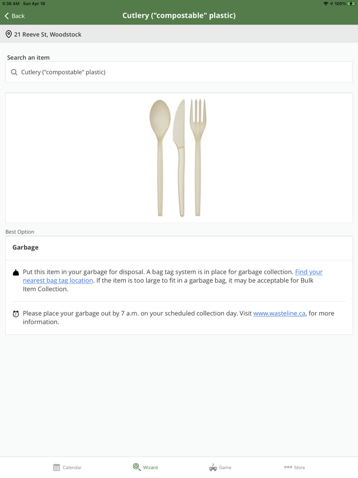 Oxford County Wasteline