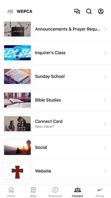 West Erie Presbyterian Church Screenshot