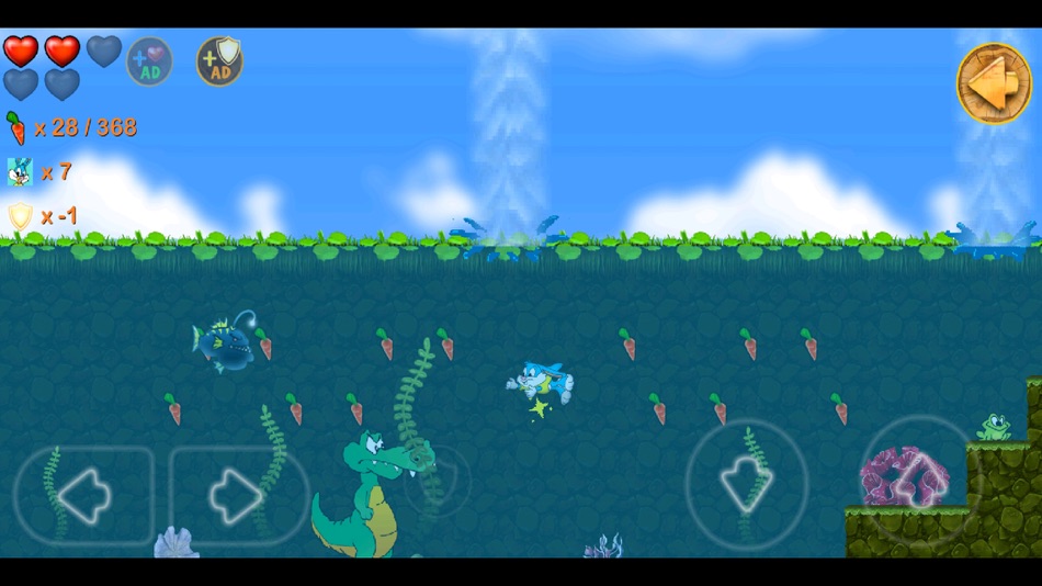 #4. Beeny Rabbit Adventure World (iOS) By: SERHEJ HORB