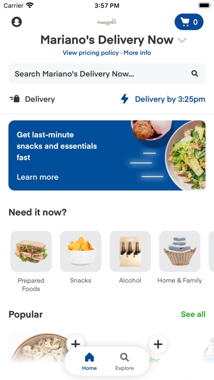 Mariano's Delivery Now