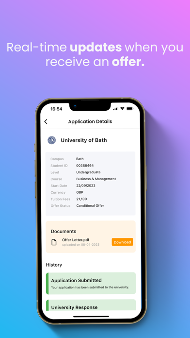 Student Hub - Study Abroad Screenshot