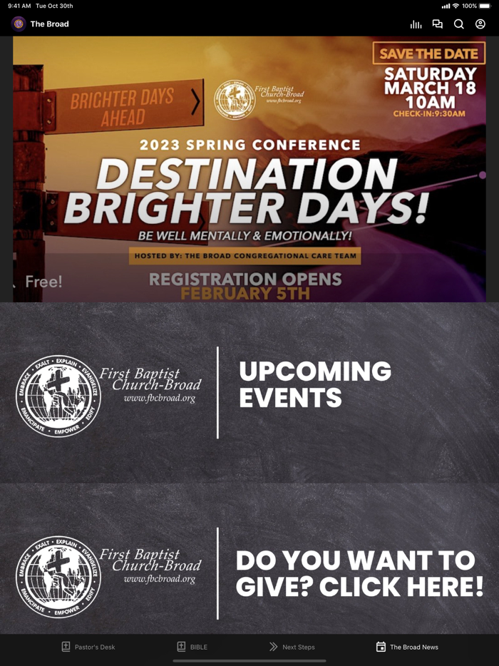 First Baptist Church Broad