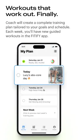 Game screenshot FITIFY 1-on-1 Personal Trainer hack