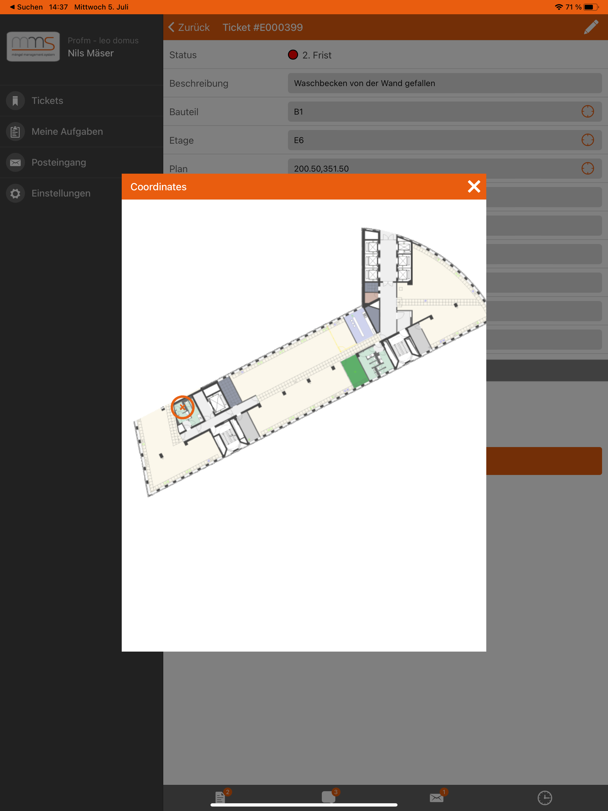 MMS - Mängelmanagement System screenshot 7