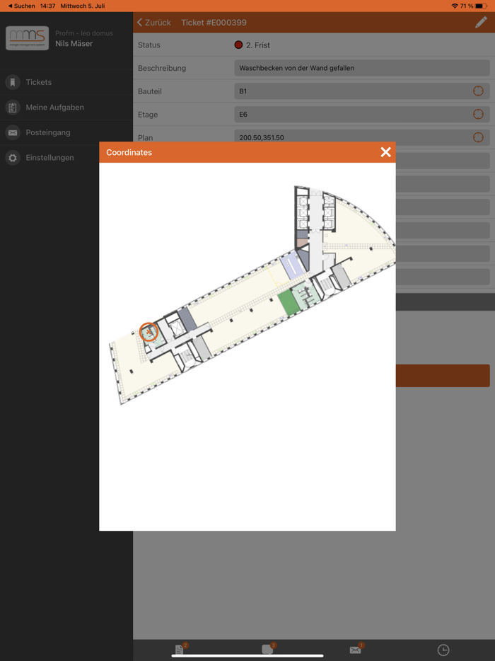 MMS - Mängelmanagement System